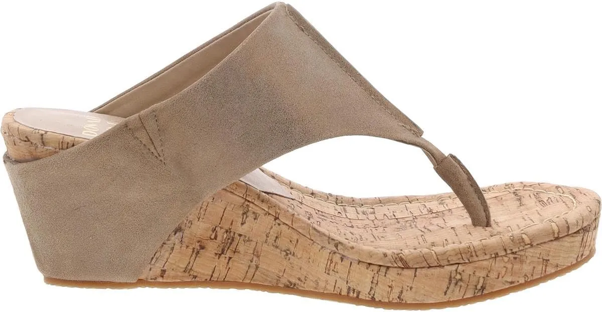 Donald J. Pliner Womens Metallic Wedge Sandals