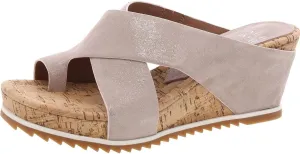 Donald J. Pliner Womens Toe Loop Wedge Sandals