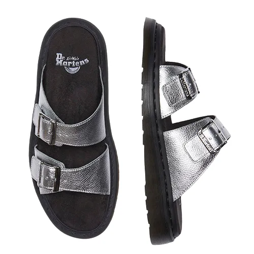 Dr. Martens Ladies Mules - Josef - Silver
