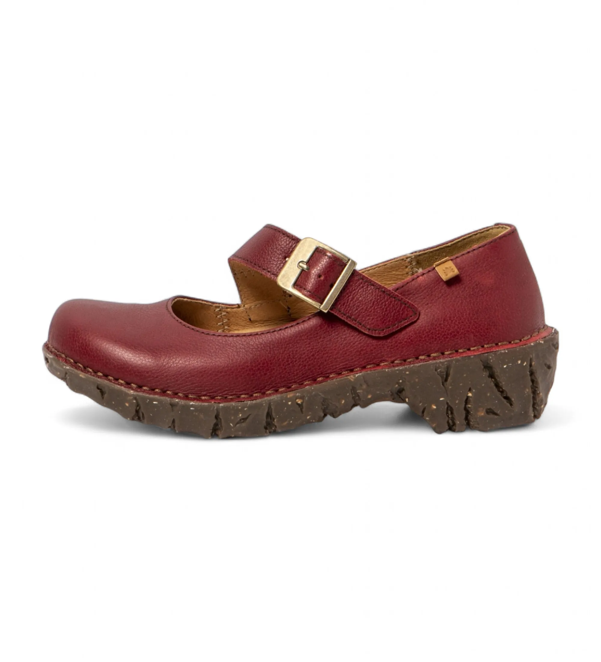 El Naturalista Women's YGGDRASIL N5415-CEREZA (BURGUNDY)
