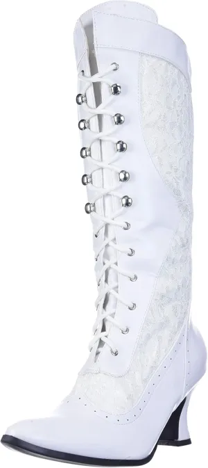 Ellie Shoes Women's 253-Rebecca Lace Heel Boot