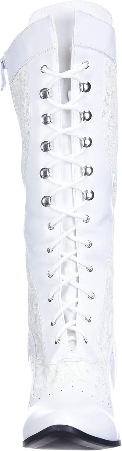Ellie Shoes Women's 253-Rebecca Lace Heel Boot
