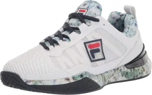 FILA Men's SPEEDSERVE Energized Sneaker, White Navy/Multi, 8.5