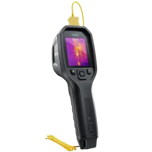 FLIR TG268 Thermal Imaging Camera with Spot IR Super Resolution 320x240 (160x120 Native IR) and Bullseye Laser: Commercial Grade Infrared Camera for Building Inspection, HVAC and Electrical