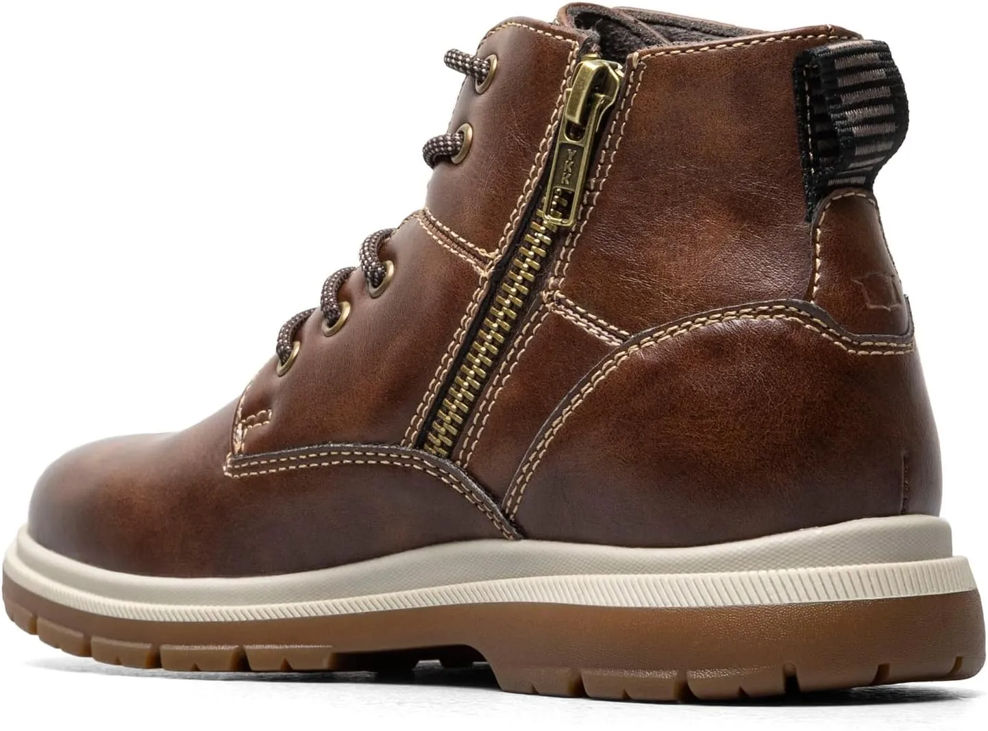 Florsheim Boy's, Lookout JR Plain Toe Lace Up Boot– Little Kid & Big Kid