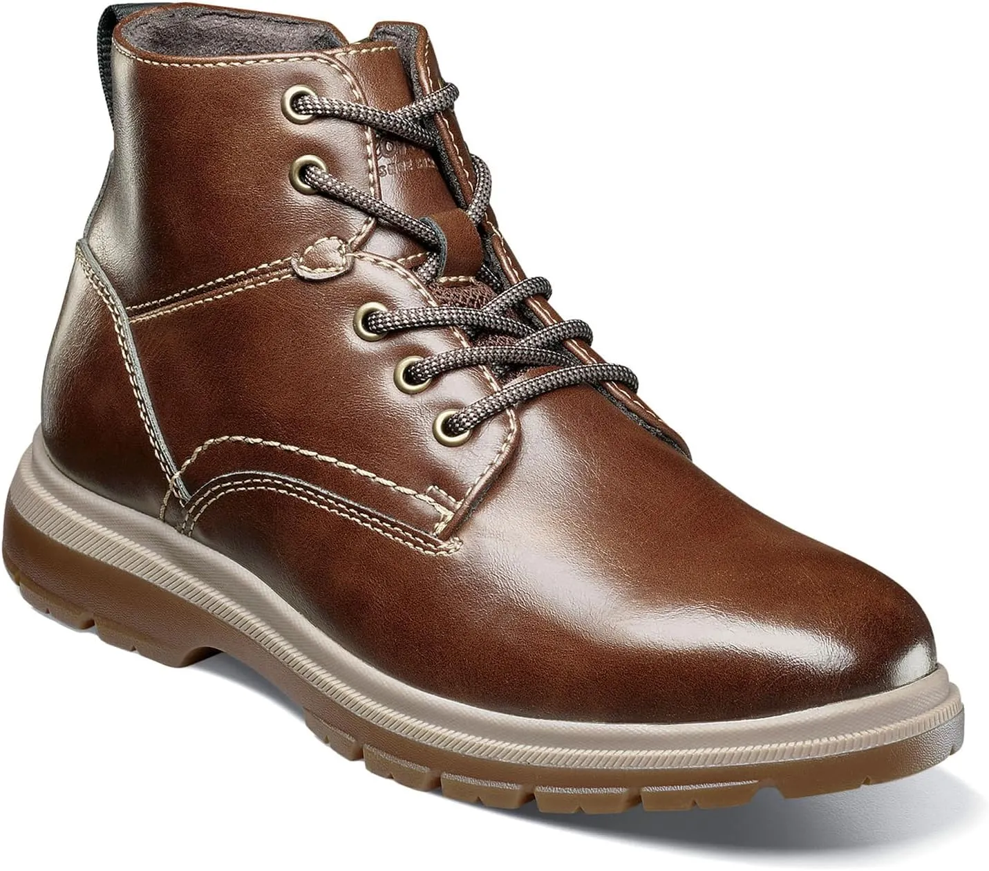 Florsheim Boy's, Lookout JR Plain Toe Lace Up Boot– Little Kid & Big Kid