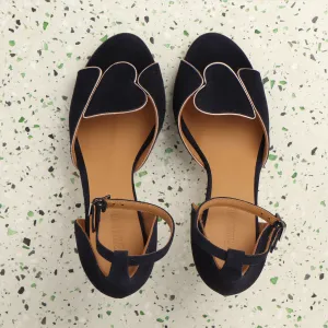 Gabby Suede Navy