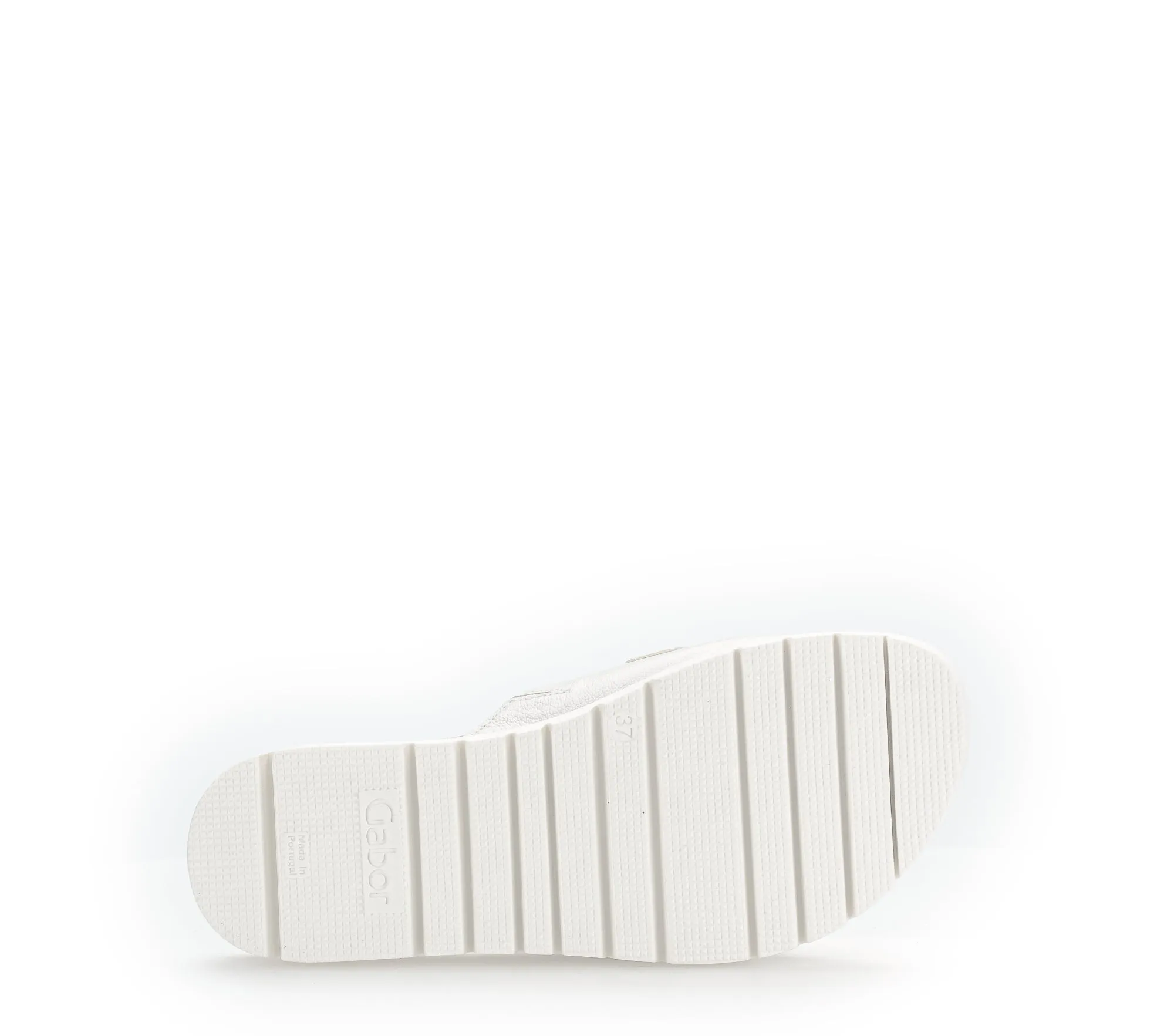 GABOR - 23.743.20 FLAT MULE WITH CHAIN DETAIL - OFF WHITE