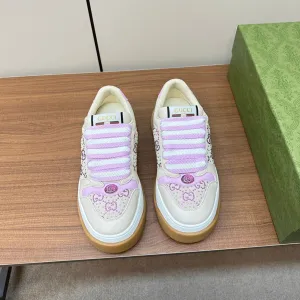 Gucci GG Blush Unbeatable price Screener Pink Sneaker High-performance