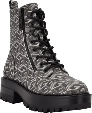 GUESS Women's Fearne Combat Boot