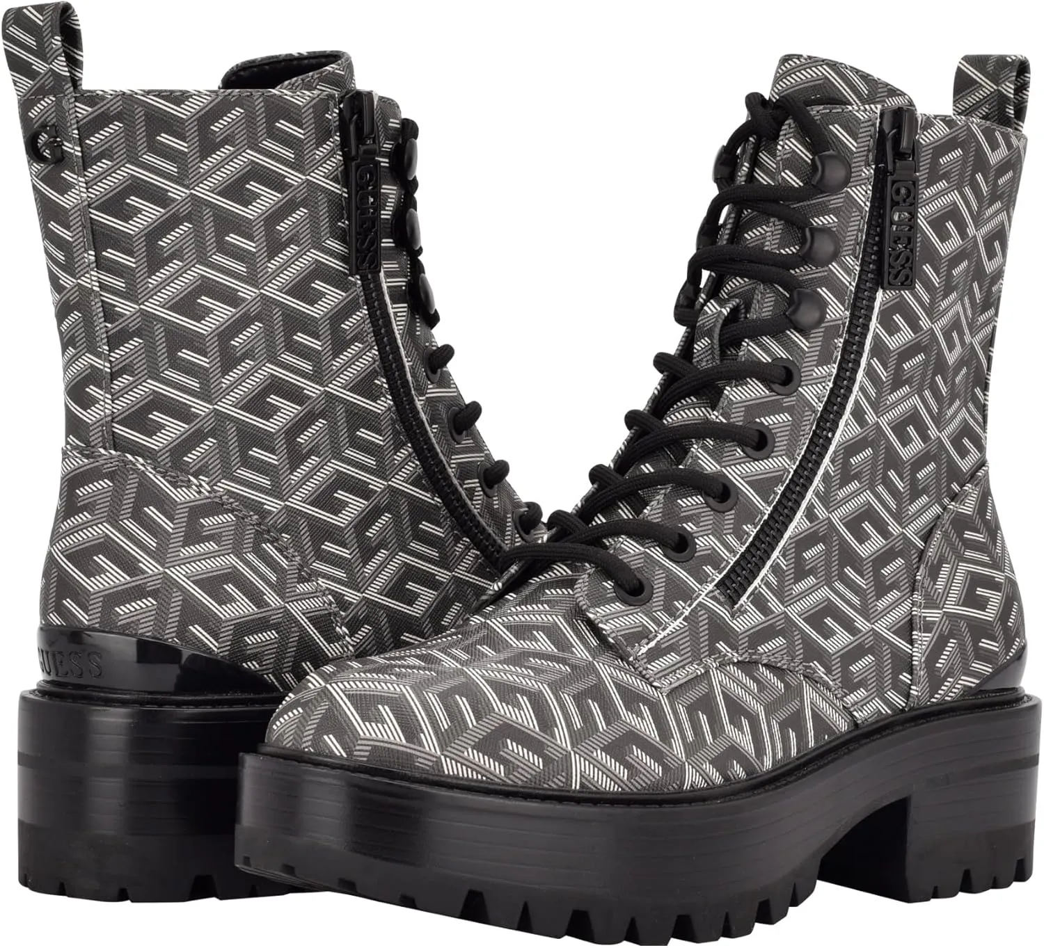 GUESS Women's Fearne Combat Boot