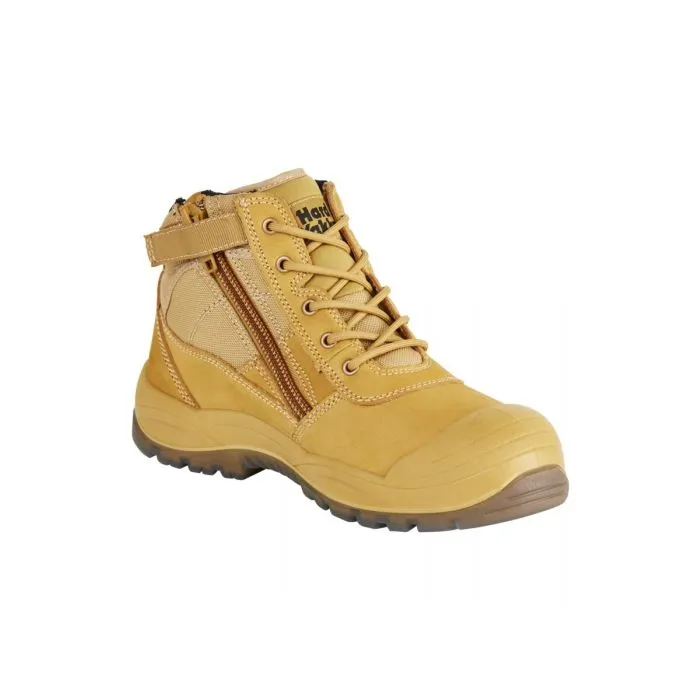 HARD YAKKA Y60120 UTILITY SAFETY BOOT - WHEAT