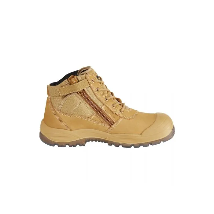 HARD YAKKA Y60120 UTILITY SAFETY BOOT - WHEAT