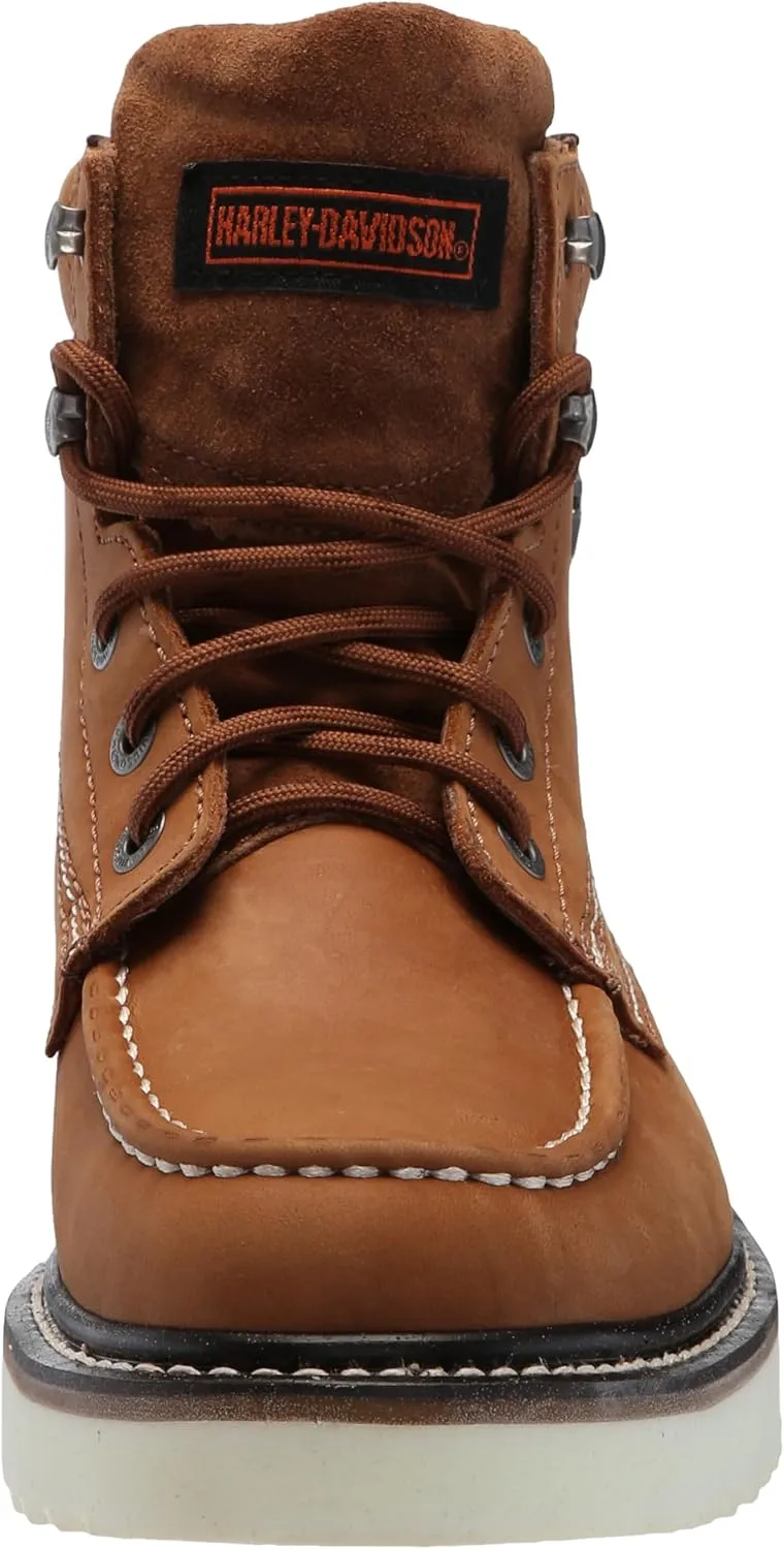Harley-Davidson mens Beau 7.5 Inch Wedge Boot