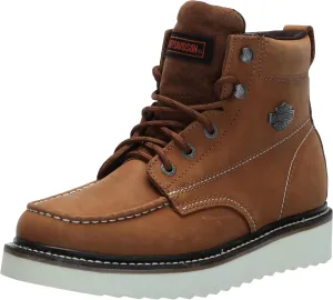 Harley-Davidson mens Beau 7.5 Inch Wedge Boot