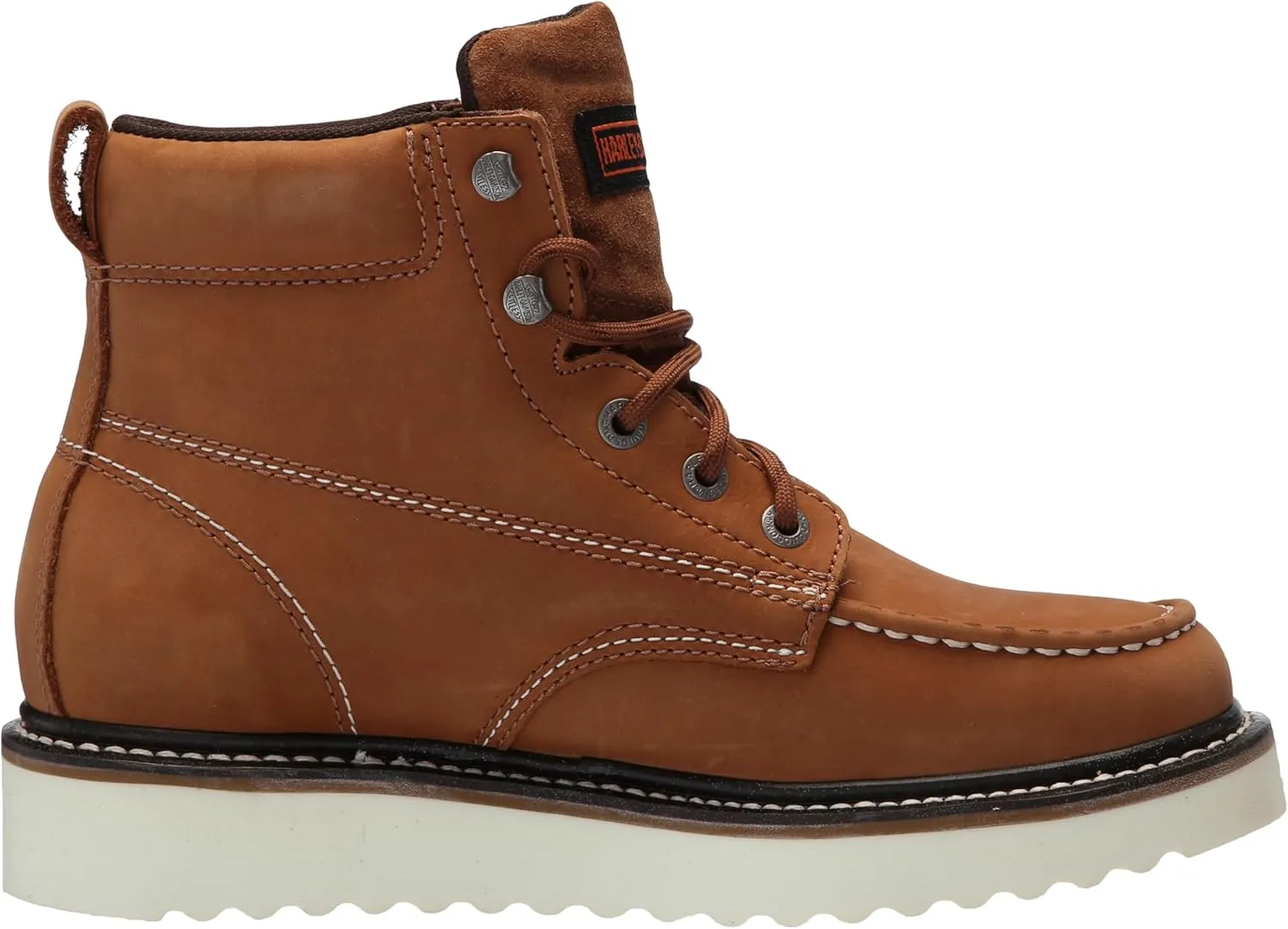 Harley-Davidson mens Beau 7.5 Inch Wedge Boot