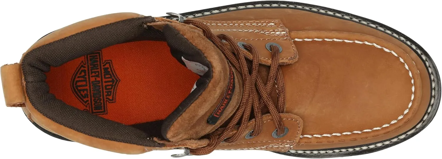 Harley-Davidson mens Beau 7.5 Inch Wedge Boot