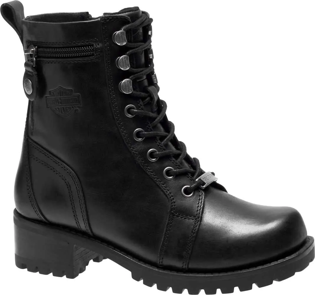 Harley-Davidson Women's Keeler Leather Motorcycle Casual Boot