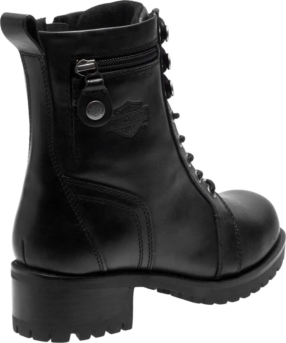 Harley-Davidson Women's Keeler Leather Motorcycle Casual Boot
