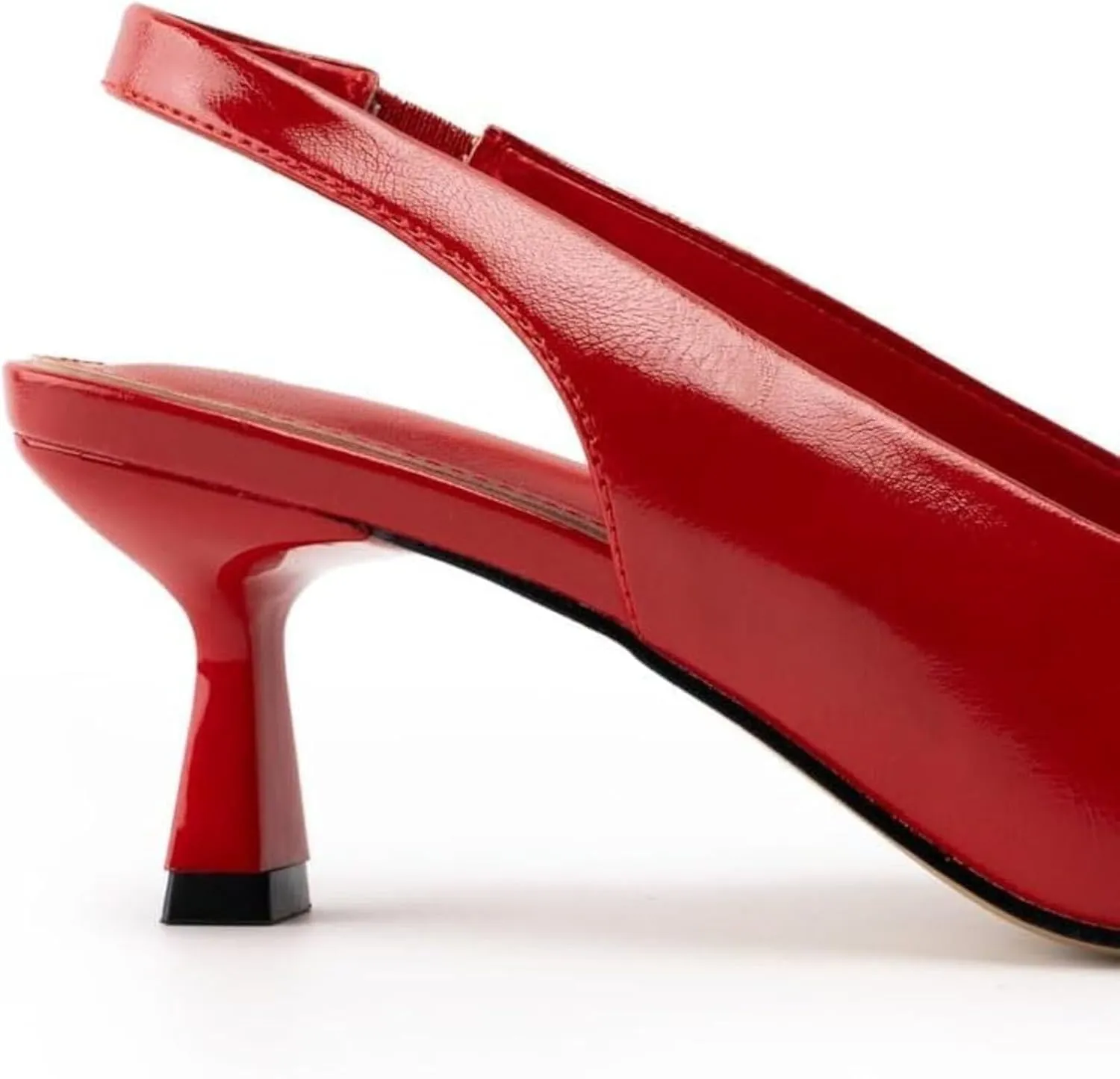 heelchic Women's Kitten Heel, Closed Pointed Toe Low Heel, Comfortable Pumps Shoes for Women Dress Shoes