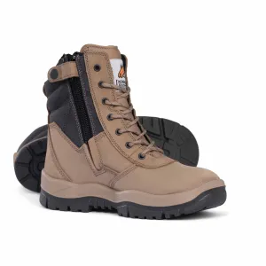 High Leg ZipSider Boot
