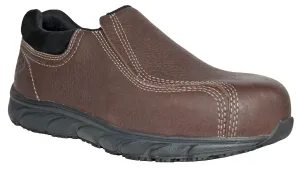 Hoss Boots Mens Transfer SD Composite toe Brown Leather Work Shoes