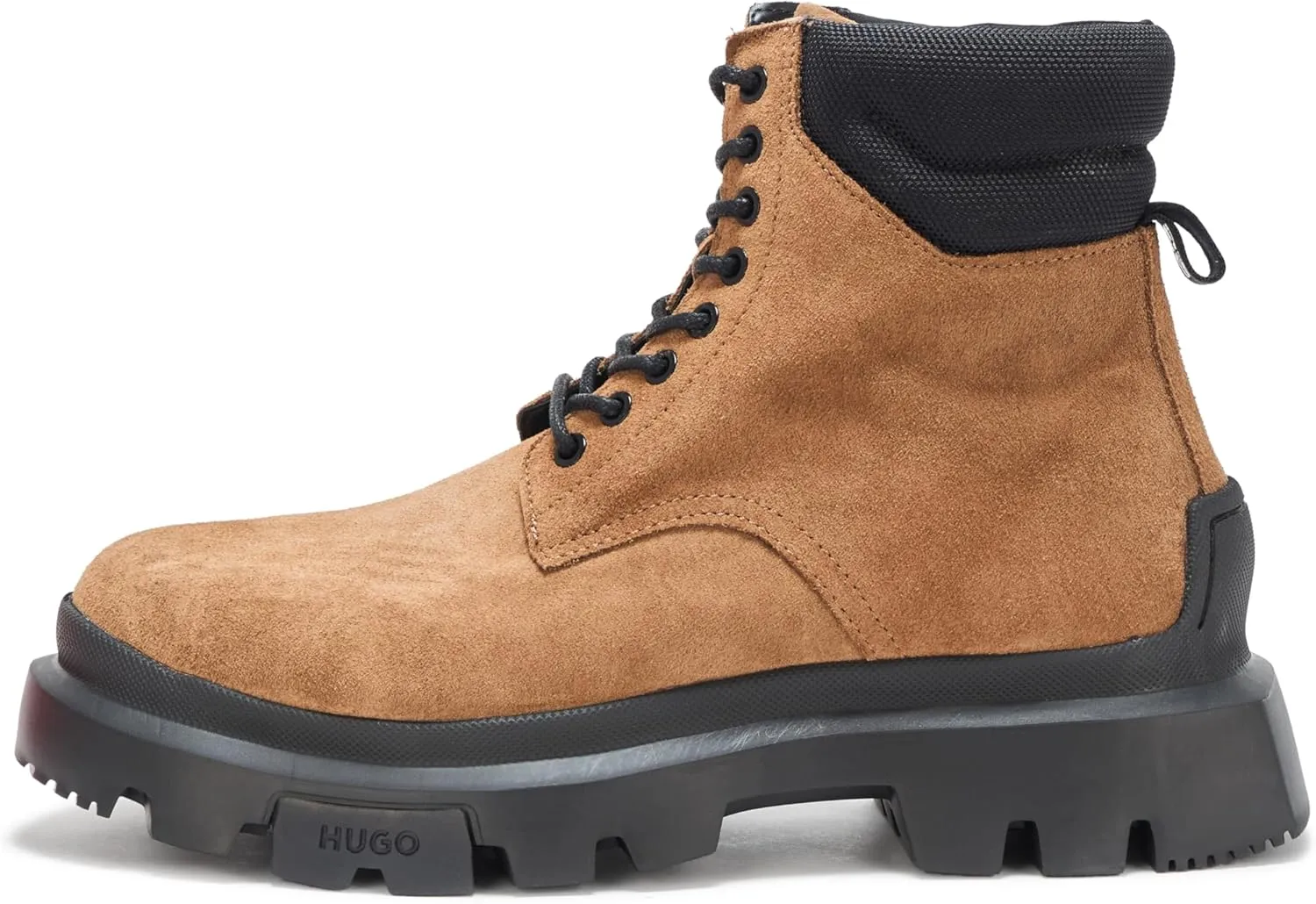 HUGO Men's Lace Up Chunky Boot Fashion