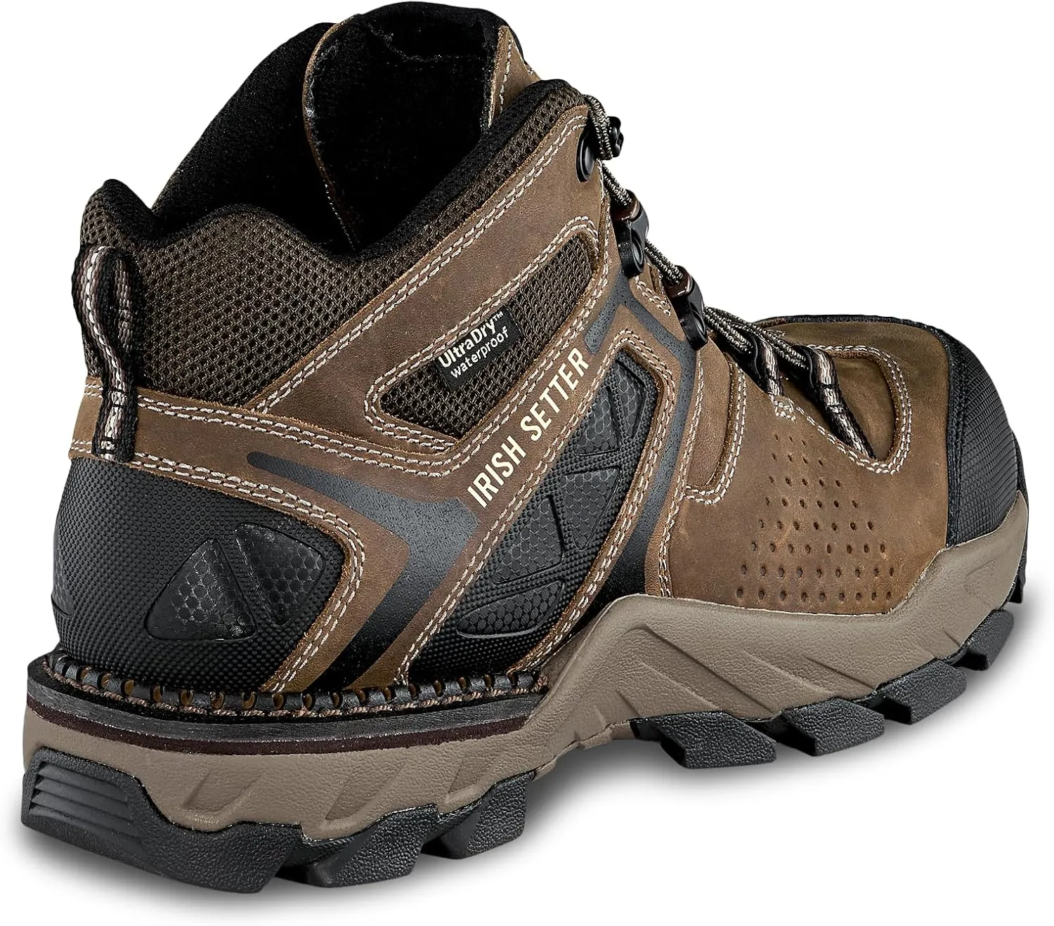 Irish Setter, Crosby, Men’s, 5", Waterproof, Non-Metallic Safety Toe, Work Boot, Brown