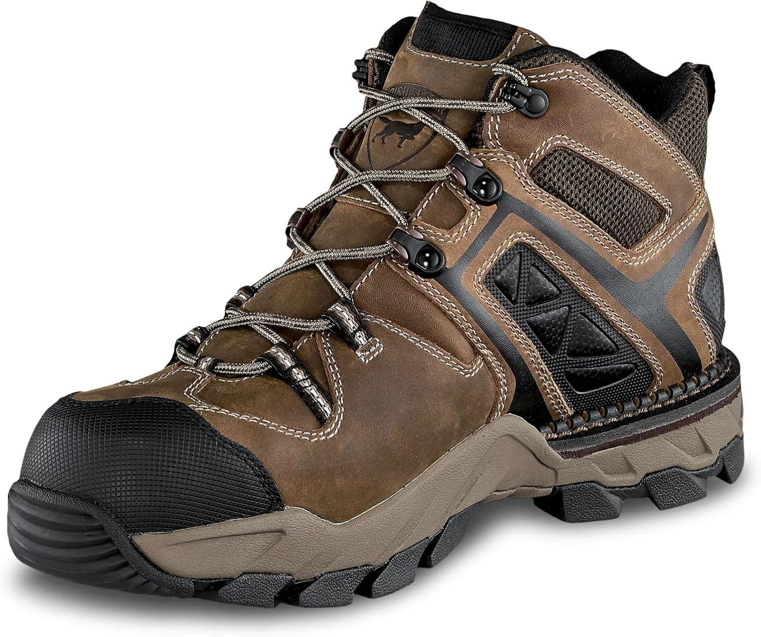 Irish Setter, Crosby, Men’s, 5", Waterproof, Non-Metallic Safety Toe, Work Boot, Brown