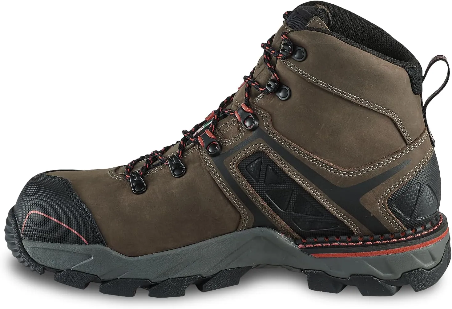 Irish Setter, Crosby, Men’s, 6", Waterproof, Non-Metallic Safety Toe (CSA), Work Boot, Gray