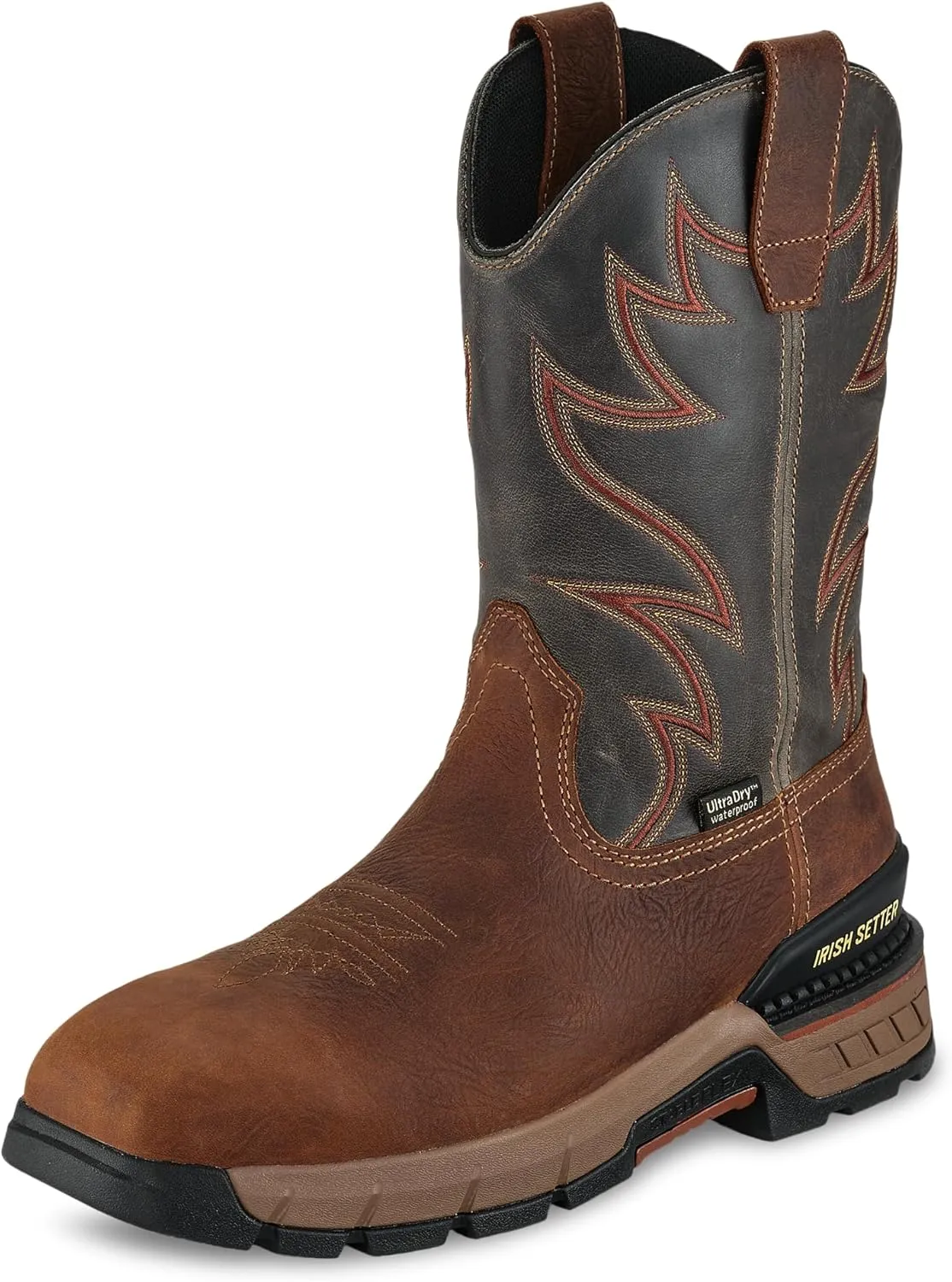 Irish Setter, Two Harbors, Men's, 11", Waterproof, Non-Metallic Safety Square Toe, Work Boot