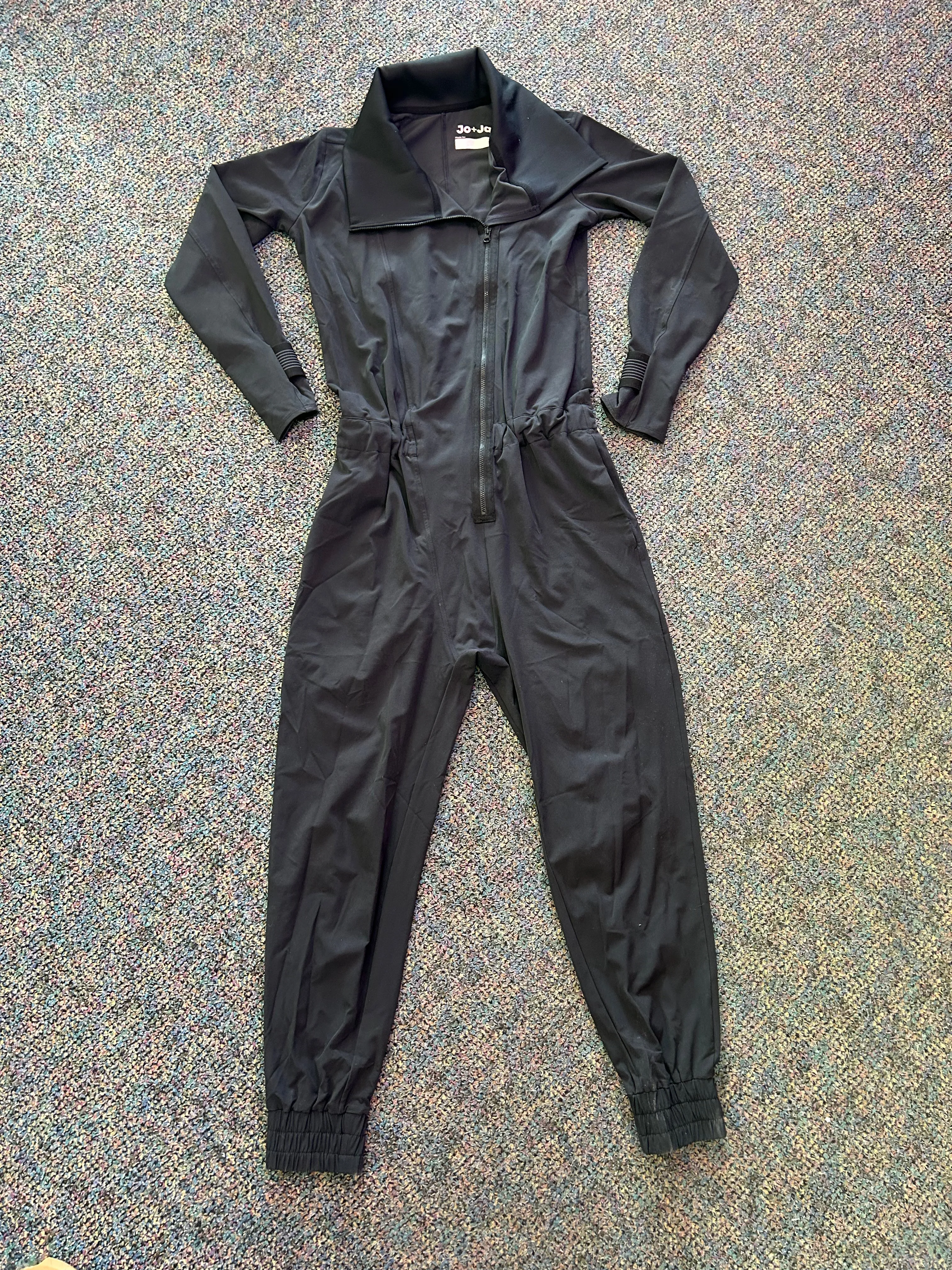 Jo   Jax "Zip-Up Performance Jumpsuit"