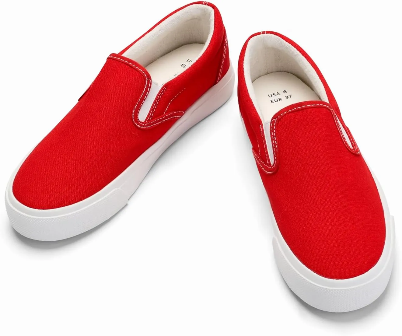 JUDIS Women’s Slip on Canvas Shoes Classic Sneakers Loafers Shoes Casual Fashion Shoes