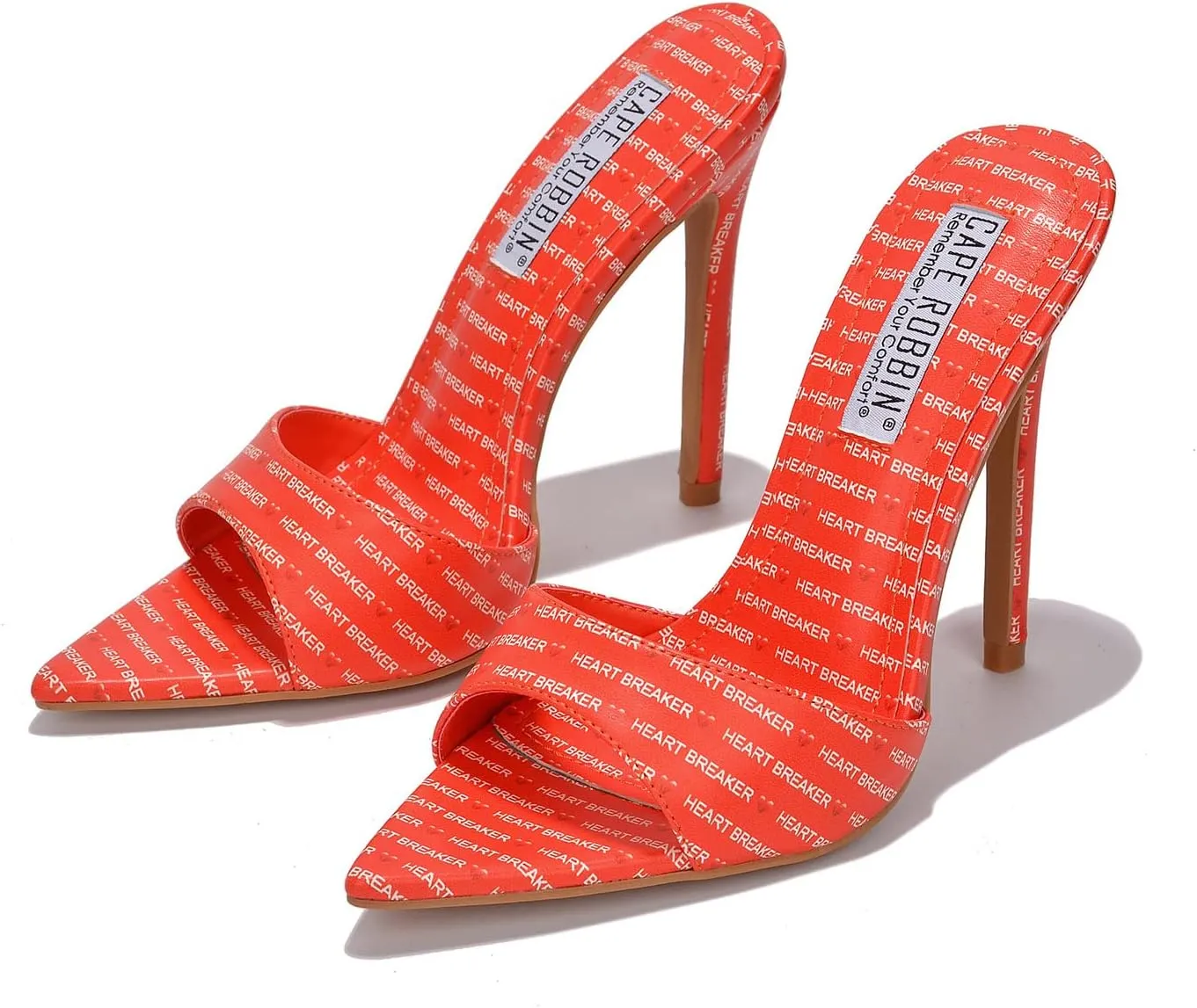 Kameron Open Pointed Toe Rhinestone Encrusted High Heels (Kameron)