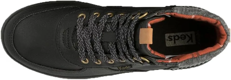 Keds Womens Scout Iii Thinsulate Splash Round Toe Lace Up Casual Boots Ankle - Black
