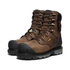 Keen Utility Men's CSA Camden 8" 600G Insulated Waterproof Boot (Carbon-Fiber Toe) Dark Earth 1028289 C.S.A