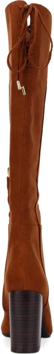 Kenneth Cole Women's Corie Lace-up Knee High Boot
