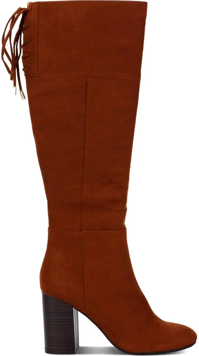 Kenneth Cole Women's Corie Lace-up Knee High Boot