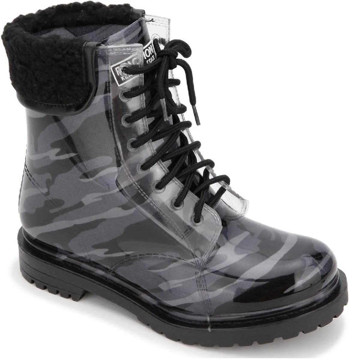Kenneth Cole Women's Rain Lace Up Cozy Boot