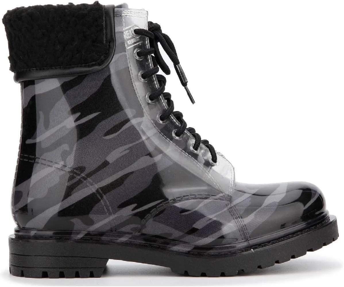 Kenneth Cole Women's Rain Lace Up Cozy Boot