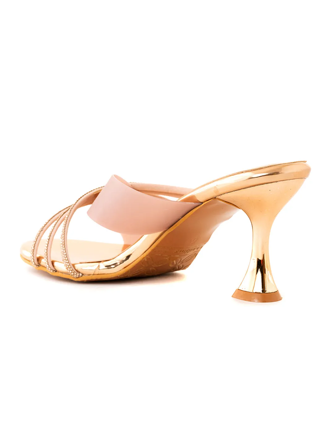 Khadim Cleo High Heel Mule Slip On Sandal for Women