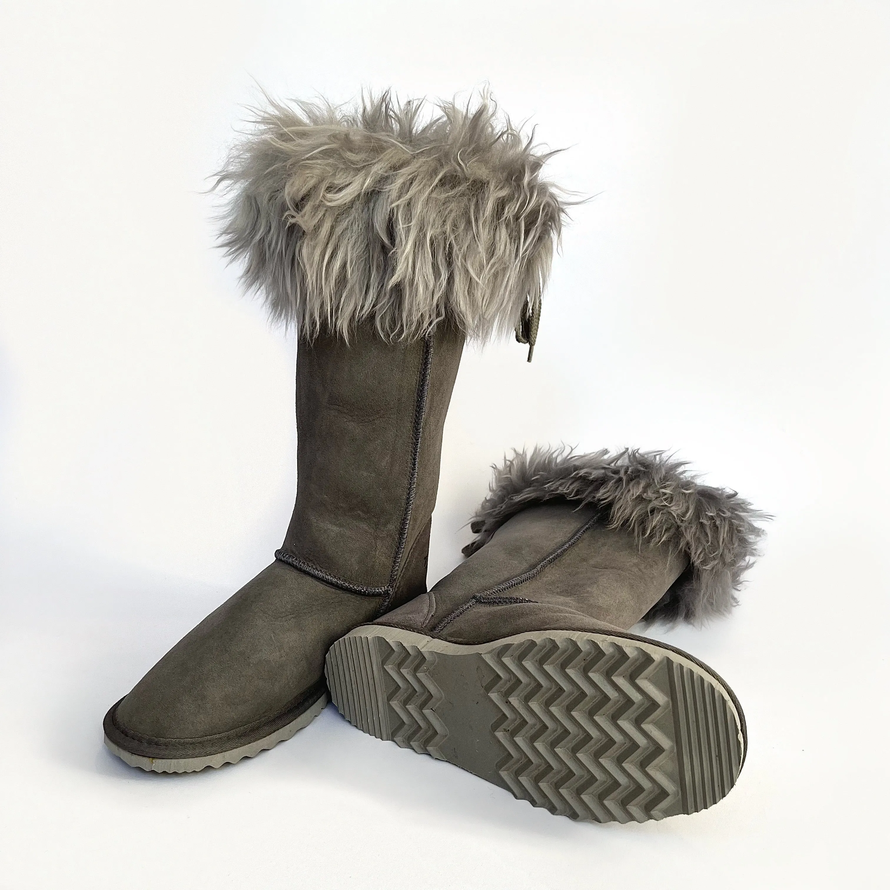 Kozi Lace Up Long Boot