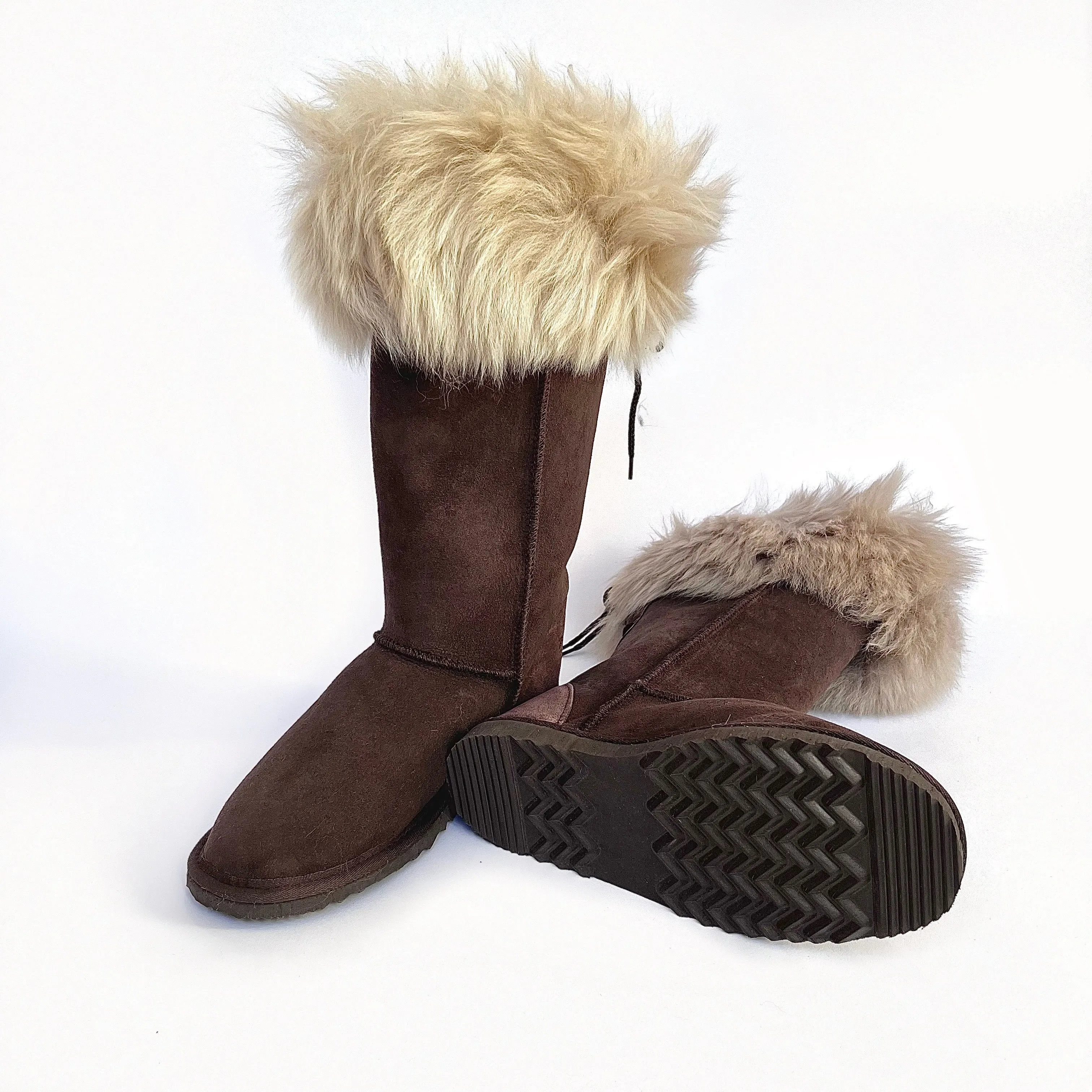 Kozi Lace Up Long Boot