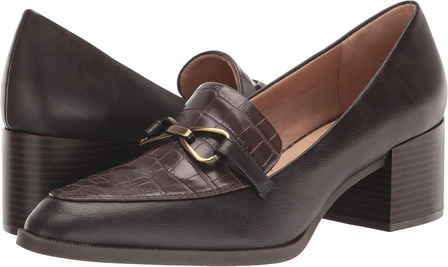 Lifestride Women's Devyn 2 Block Heel Loafer