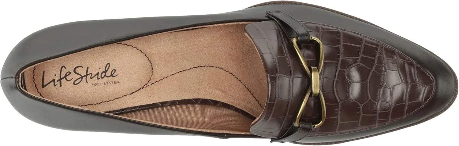 Lifestride Women's Devyn 2 Block Heel Loafer