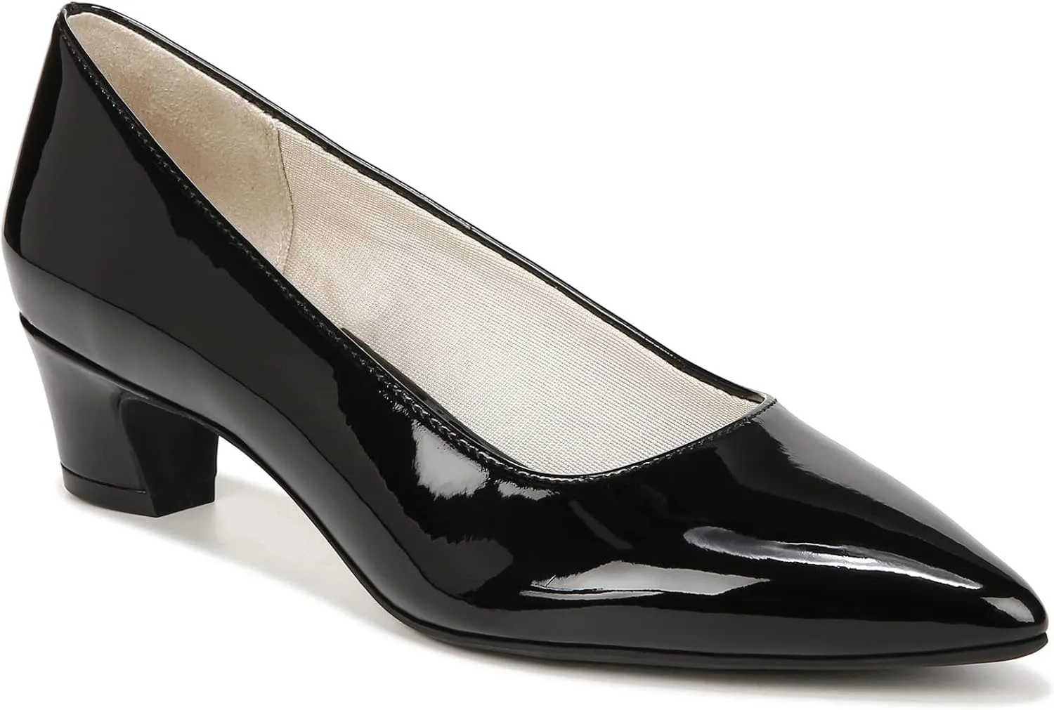 LifeStride Womens Minx Pumps Black Patent 5 M