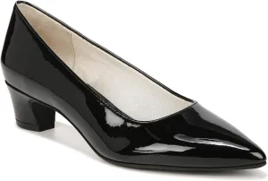 LifeStride Womens Minx Pumps Black Patent 5 M