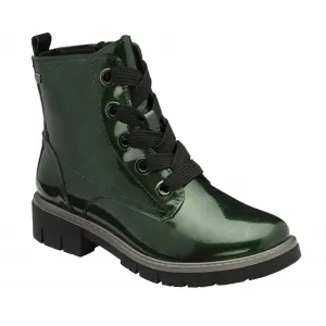 Lotus Jojo Women's Lace / Zip Up Ankle Boot Green Patent