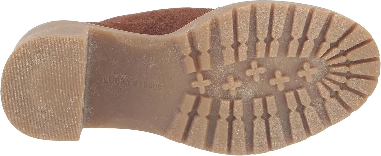 Lucky Brand Women's Hollia Lace-up Bootie Ankle Boot