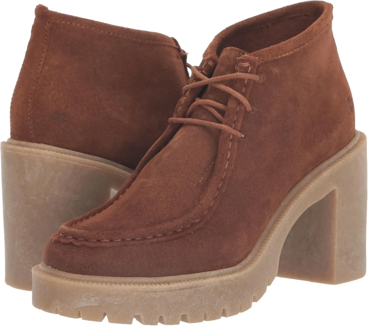 Lucky Brand Women's Hollia Lace-up Bootie Ankle Boot
